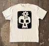Silly Skull T-Shirt, Funny Flower Skull Graphic Tee, Gift For Her, Retro Cartoon Goth Shirt, Cute Spooky 90s Halloween Costume Tee