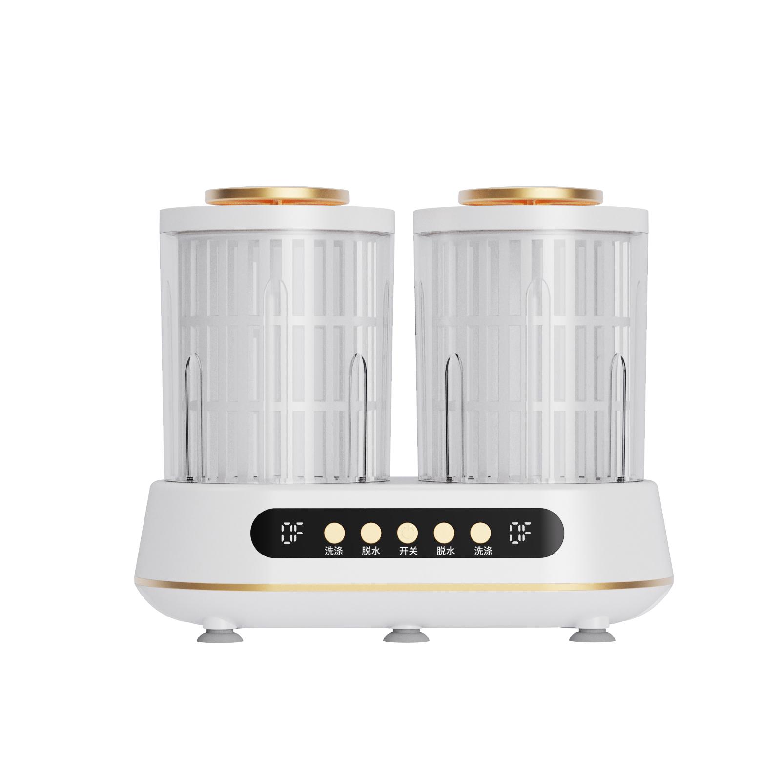 

Portable Double-barrel Laundry Cup Underwear Healthy Separate Washing Machine Standard model белый