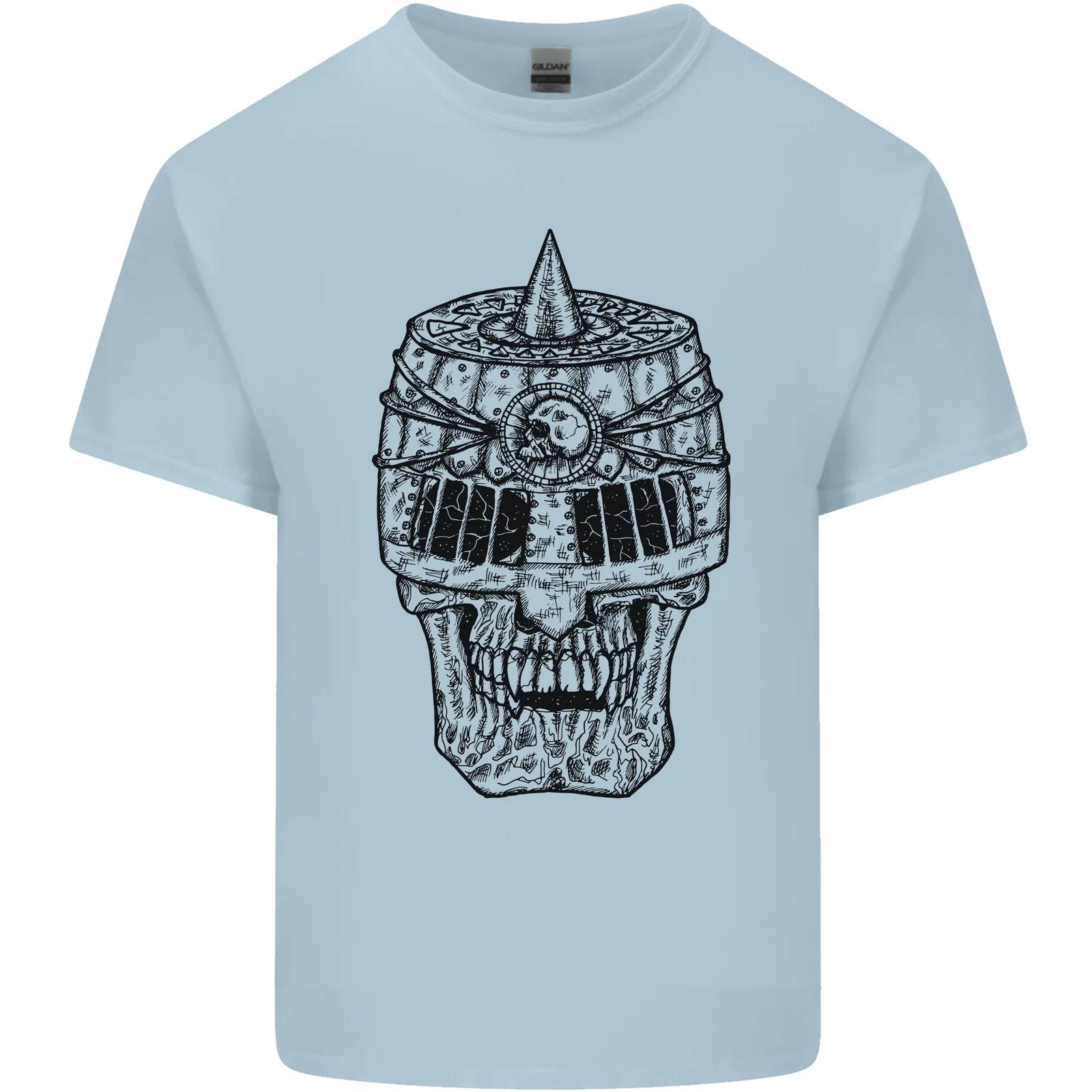 

Medieval Skull Helmet Kids T-Shirt Childrens 4XL