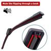 Front & Rear Wiper Blades For Seat Leon MK1 2000-2005 2001 2002 2003 2004 Wiper Windshield Windscreen Window Brushes 21"+19"+16"