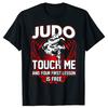 Judo Men's O-neck T Shirt Me and Your First Lesson Is-free Fighters Instructors T-shirt Graphic Print Martial Arts Lover Tee