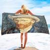 Van Gogh Starry Night Beach Towel, Classic Art Print, Quick Dry Soft Towel For Beach & Pool  Absorbent Oversized Bath Towel
