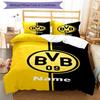 3pcs Custom Name BVB Bedding Set Duvet Cover Closure Includes 1 Duvet Cover & 2 Pillowcases, Soft and Comfortable for All Seasons.