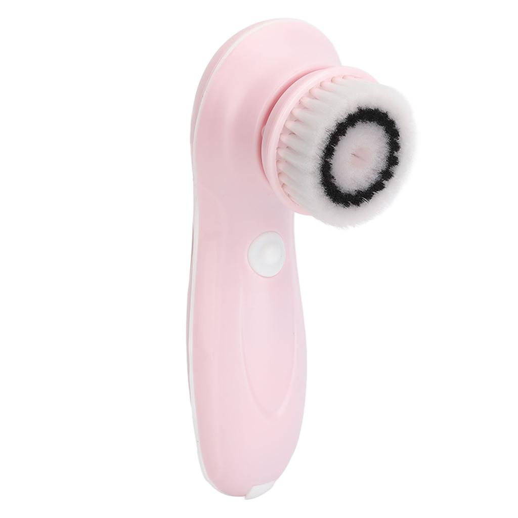 Facial Cleansing Brush Waterproof Electric Face Scrubber Pore Exfoliating Brush for Home Use Built In Battery