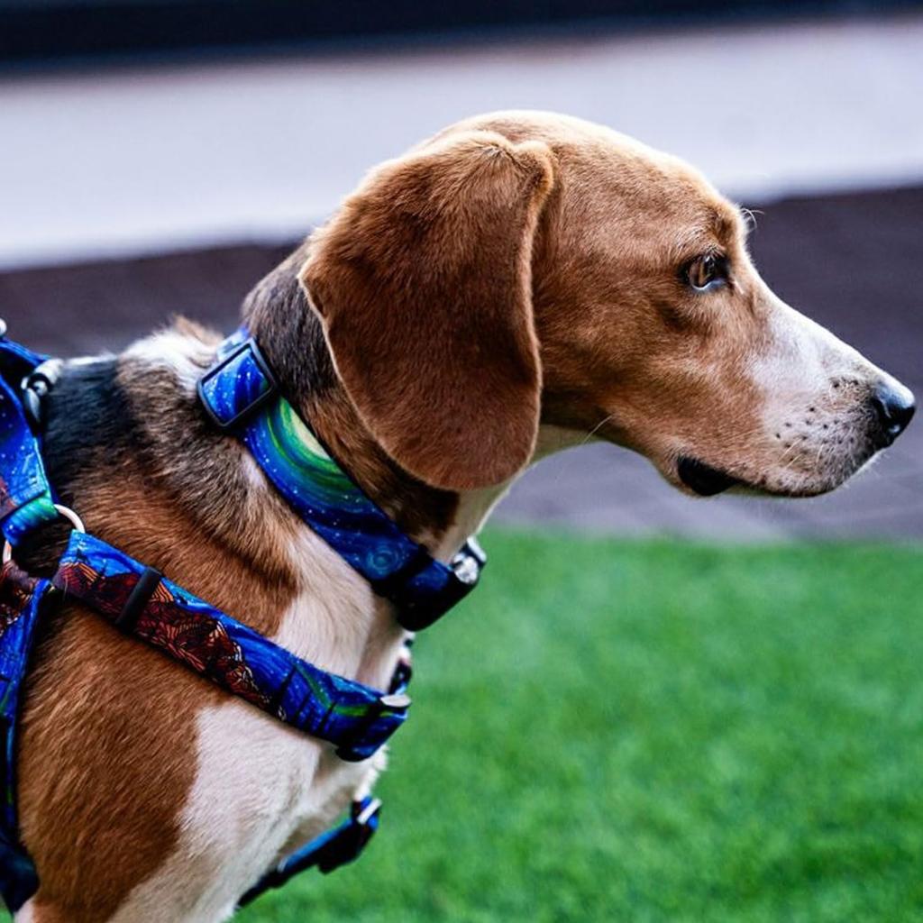 WOLFGANG MountainVibes MARTINGALE Half Choke Wide x Neck Circumference Large Collar, Large, 2.5cm 45-55cm [For Dogs]