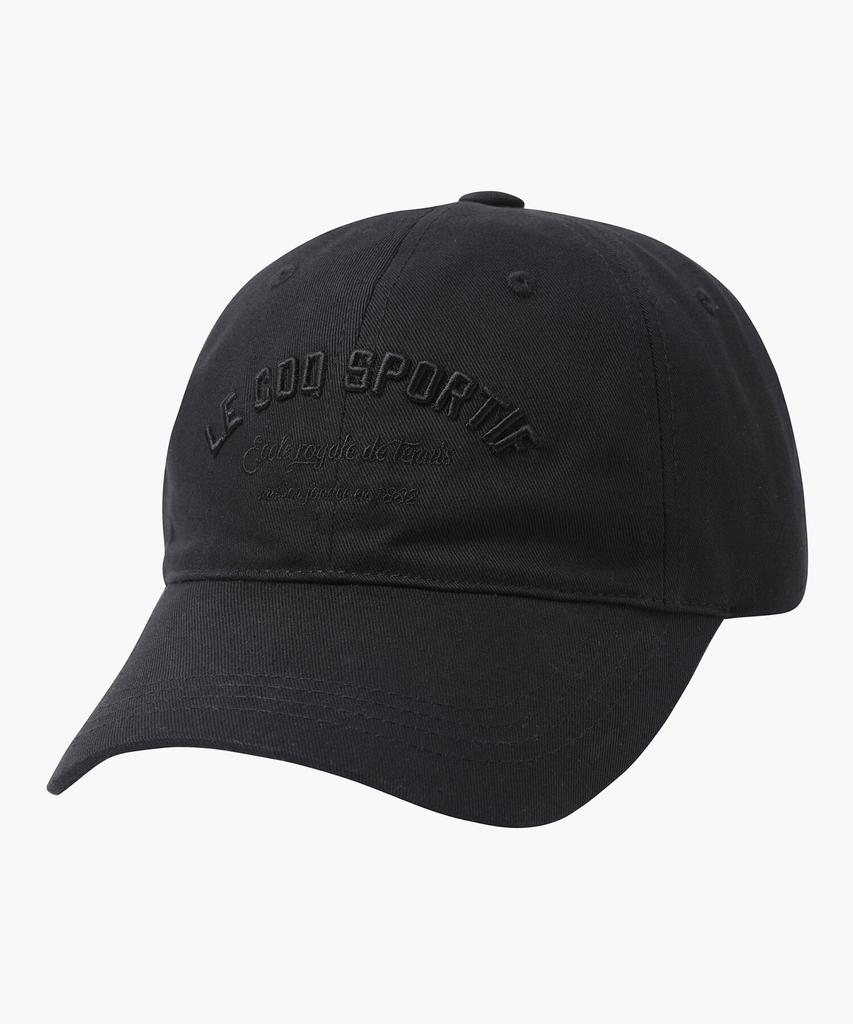 LECOQ Life Lettering Ball Cap Black (Qp323Acp83)