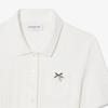 [lacoste] Women's Pointelle Polo Short-Sleeve Dress EF6582-56G70V