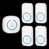 Compact Wireless Doorbell with Long-Range Remote Control and Ding Dong Chime for Smart Homes