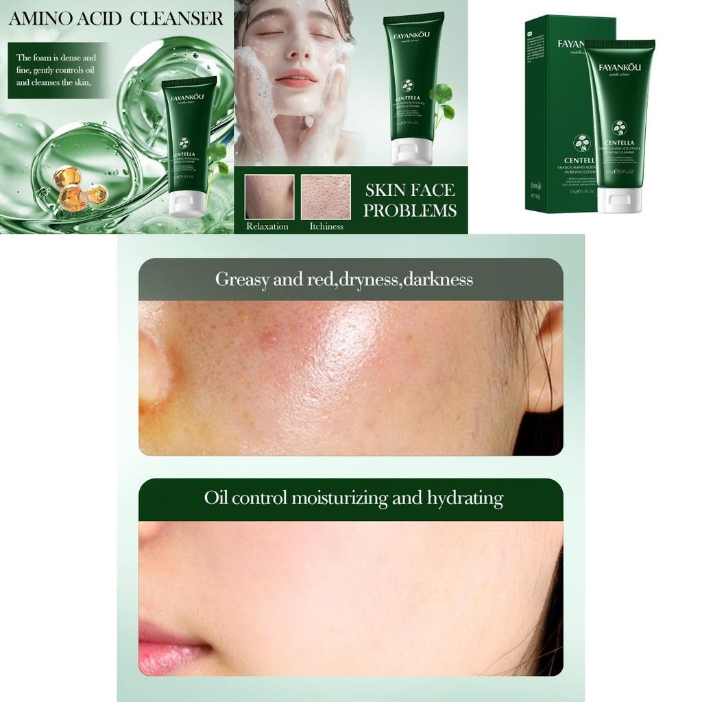 Fayankou Gentle Moisturizing Cica Amino Acid Facial Cleanser For All Skin Types 100g