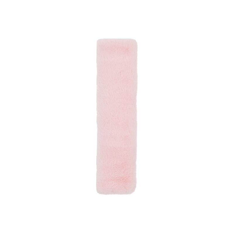 Plush Solid Color Car Seat Belt Shoulder Pad