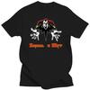 Men Short Sleeve Korol I Shut T Shirt Modal T-shirt Leisure Clown Russian Horror Punk King and Jester Tee Graphic Tshirt