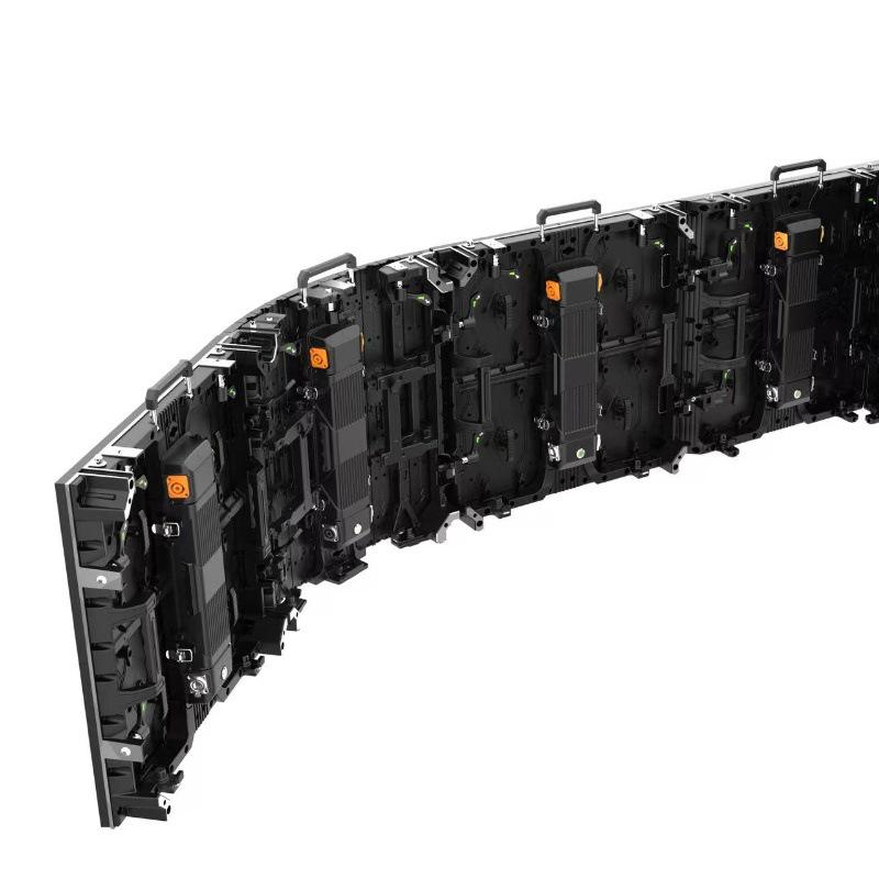 High-Definition Curved Flexible LED Display Screen for Indoor Conferences