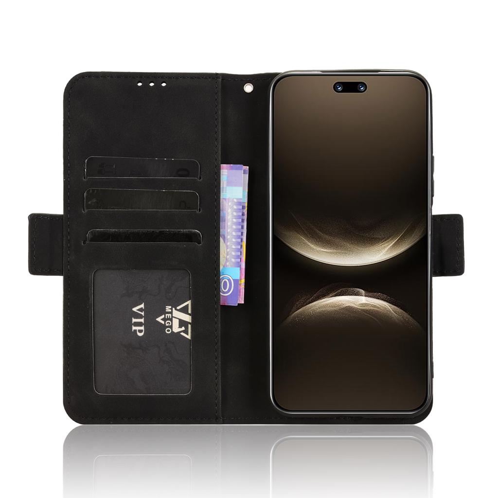 For Huawei nova 14 Pro 5G Leather Case Phone Wallet Cover with Multiple Card Slots
