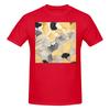 Funny Gold And Beige Ginko Unisexs Printed TShirt Unisex T shirtOwn Design