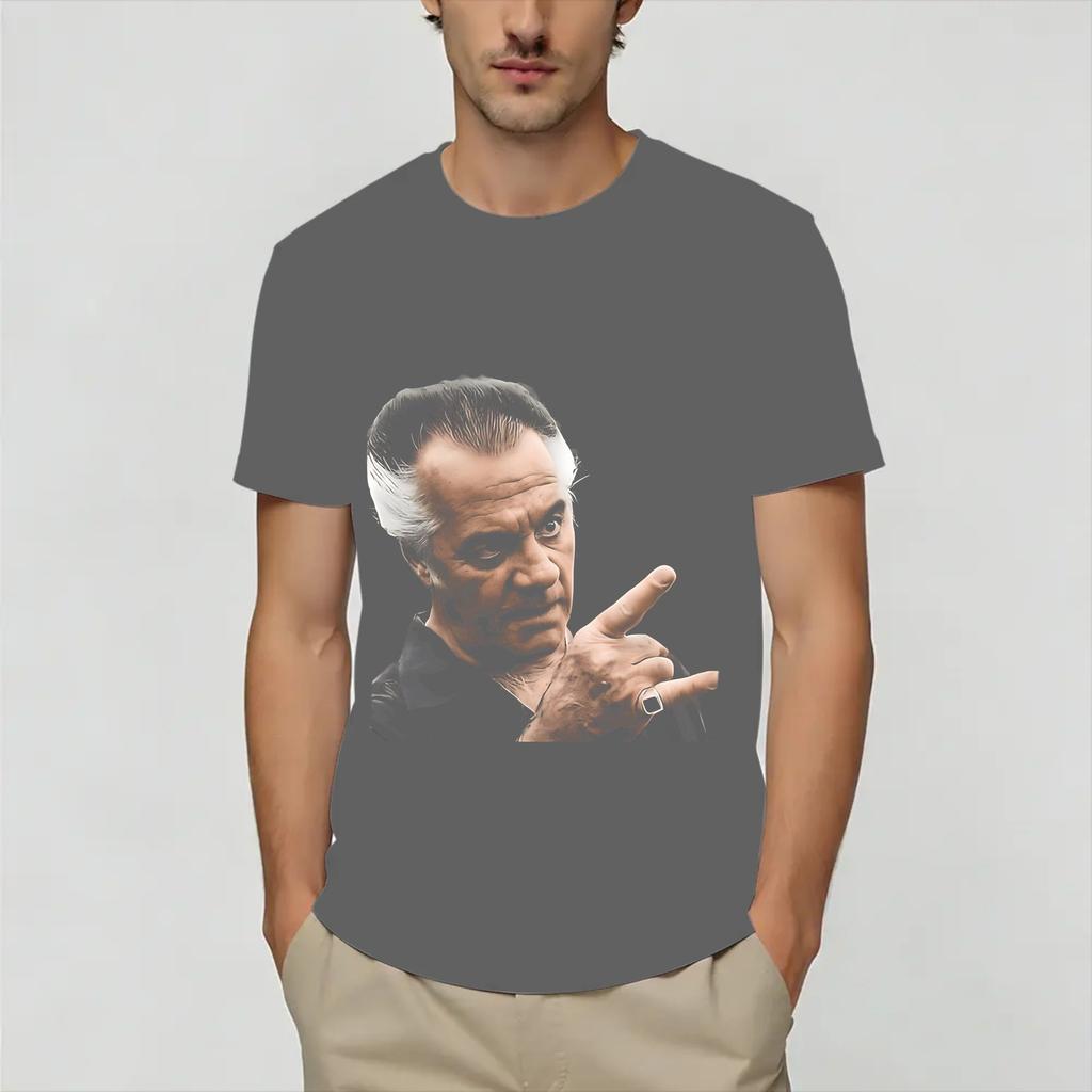 The Sopranos Unisex T Shirt Funny Tee Shirt Short Sleeve Crewneck Tshirts Pure Cotton Graphic Printed Clothing