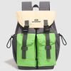 Schoolbagins Contrast Color Backpack Boys and Girls Lightweight Outdoor Mountaineering School Bag Large Capacity Splicing Multifunctional Backpack