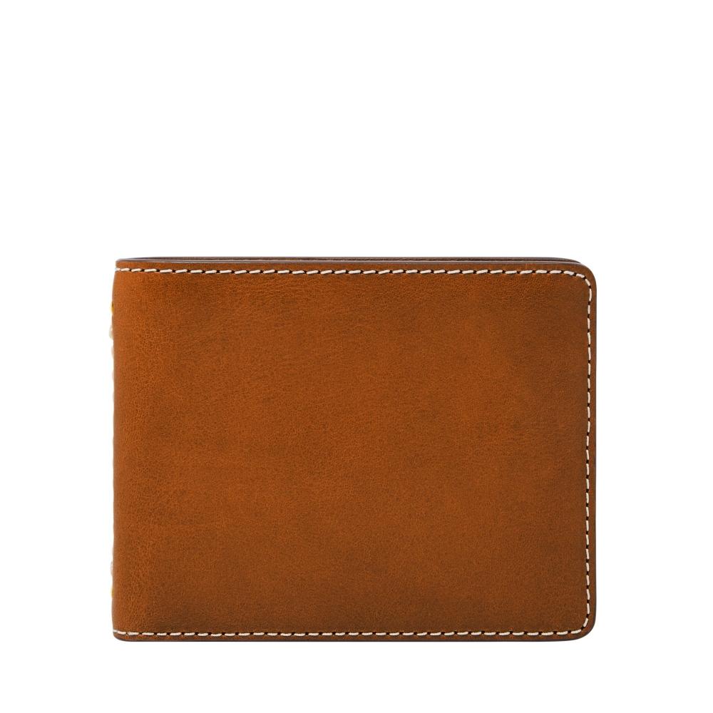 

Fossil Мужские кожаные кроссовки Tremont Bifold коричневые
