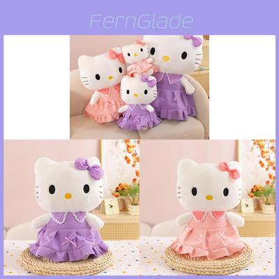 Kt Kat Plüschtier mit Kleid Cartoon Stoffpuppe für Valentinstagsgeschenk