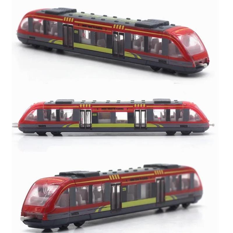Simulation Alloy Metal High Speed Rail Diecast Train Toy Model Educational Toys Boys Children Train Alloy Model Car Toys Gift
