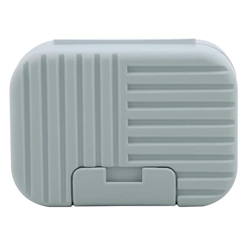 Soap Storage Box for Home Bathroom, Travel Portable Soap Box With Lid Sealed, Nordic Style
