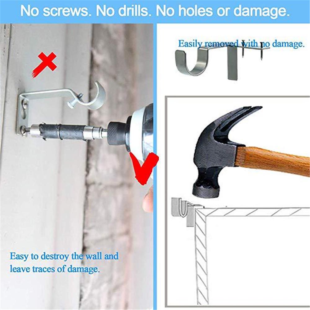 Buy Creative KwikHang Curtain Rod Bracket Curtain Rod Holders at affordable prices — free