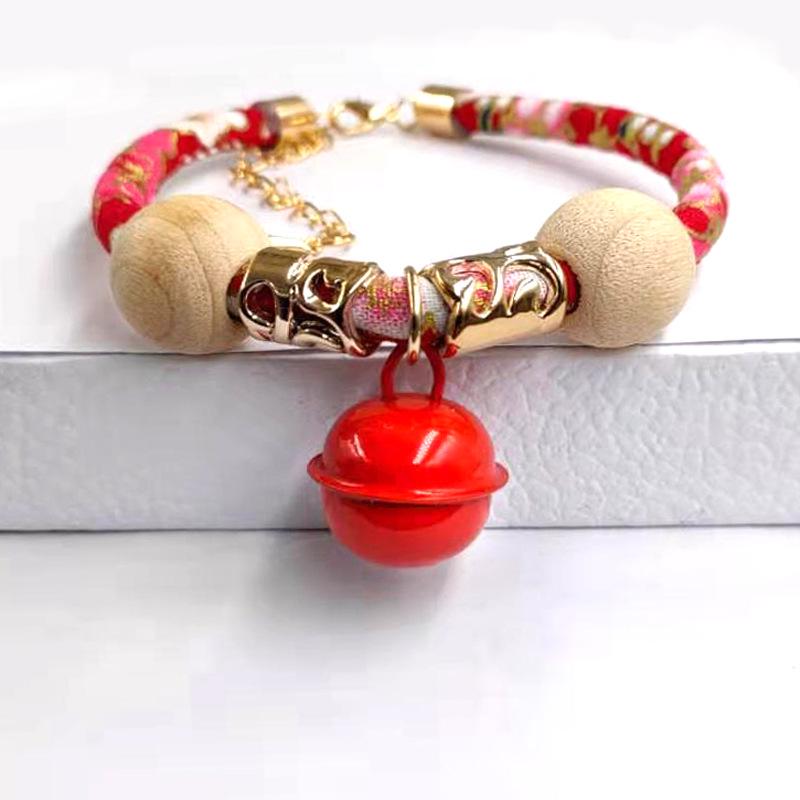 

Adjustable Cat Flea & Lice Repellent Bell Collar M (25+8cm) for 8-15 catty