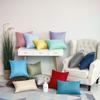Nordic Faux Linen Solid Color Pillowcase – Cotton Blend Sofa Backrest Cushion
