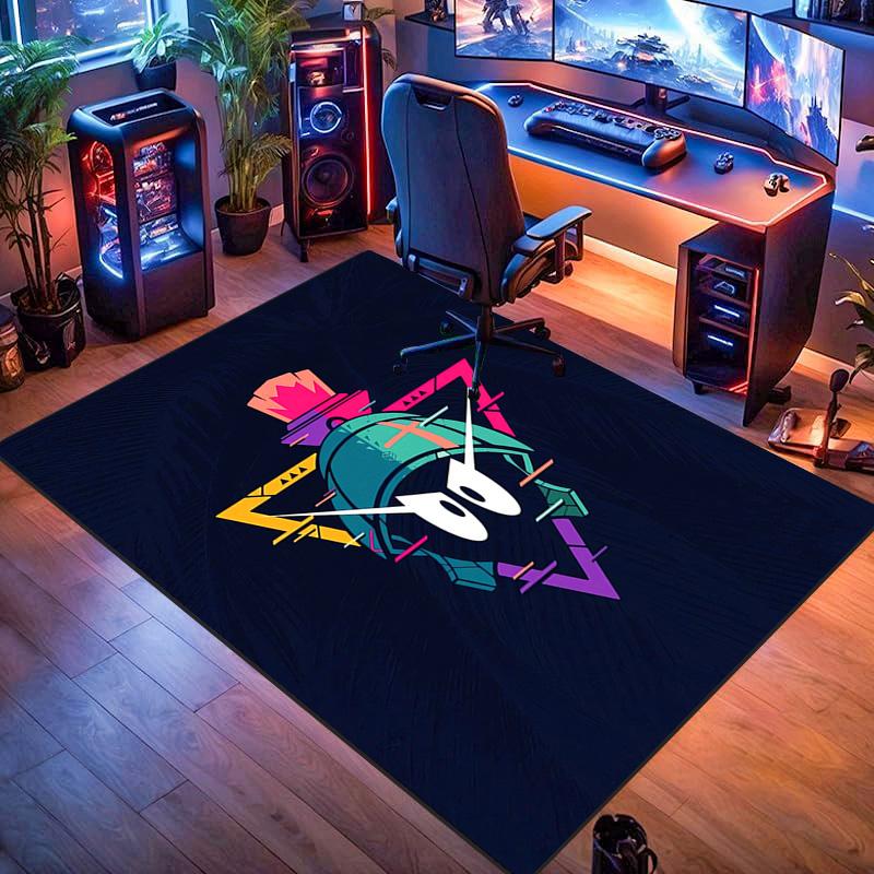 Marvin Martian DJ Funk carpet Living room and bedroom mats floor mats Christmas gifts Room Bathroom mat