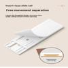 5/10PCS Self-Adhesive Wall Mount Power Strip Fixer Hanging Socket Holder No Drilling Cable Organizer for Home Use