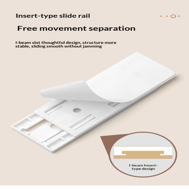 5/10PCS Self-Adhesive Wall Mount Power Strip Fixer Hanging Socket Holder No Drilling Cable Organizer for Home Use