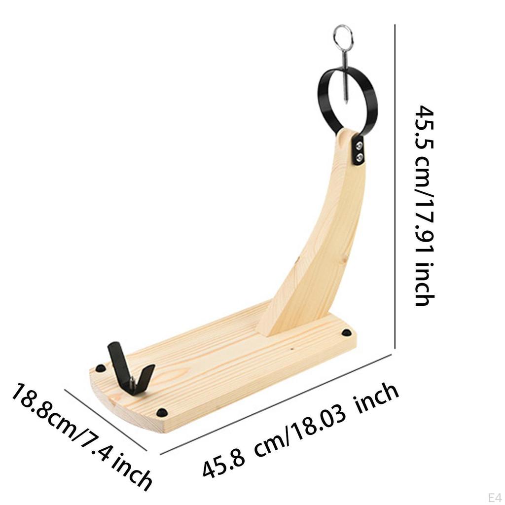 Ham Stand Rack Stable Kitchen Gadgets Bracket Spanish Wooden Holder for