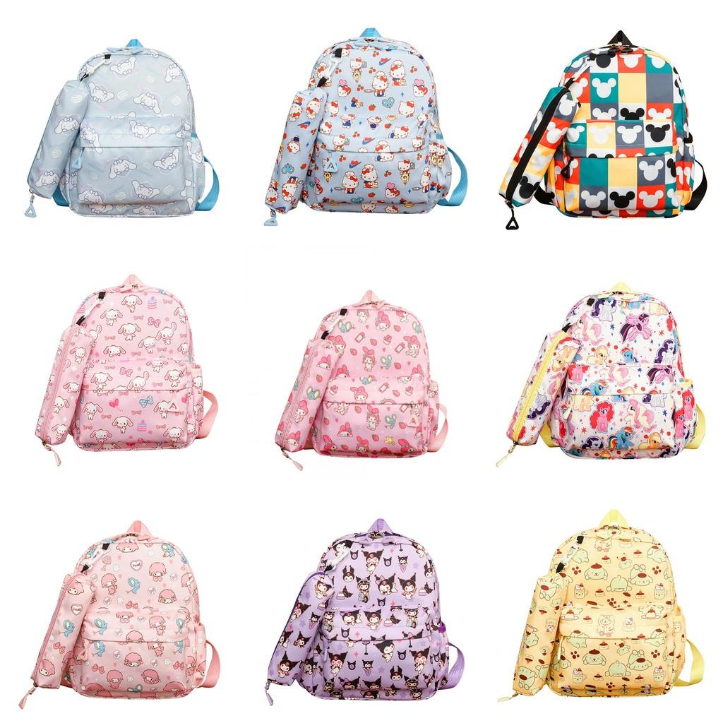 My Pony Cute Melody Pompompurin Rabbit Sheep Horse Pattern Backpack Children