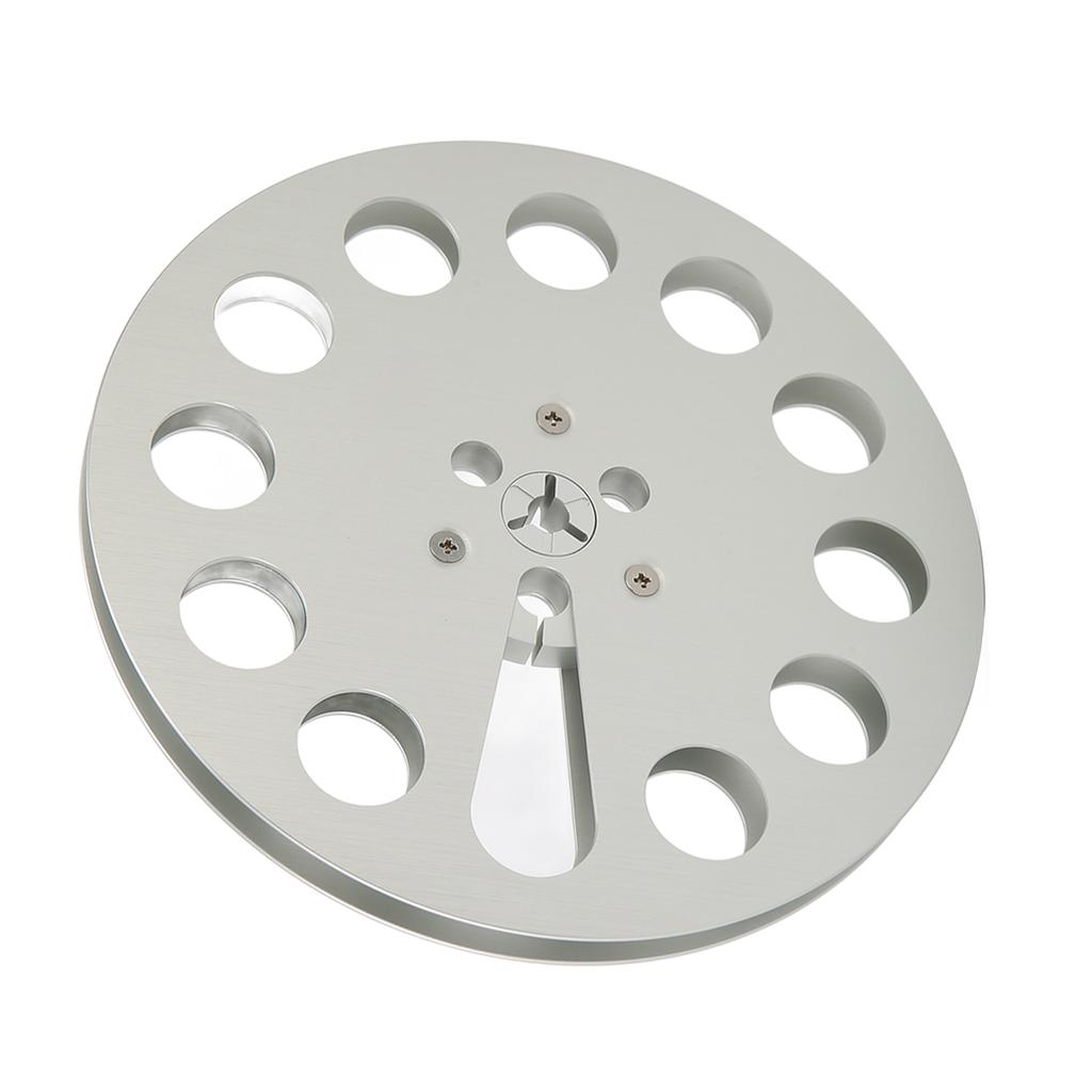 1 4 7 Inch Empty Tape Reel 11 Holes Universal Open Reel Sound Tape Empty Reel Aluminum Reel Tape Reel for NAB