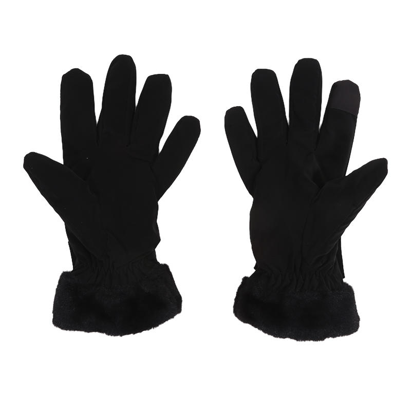 Gloves New Women's Winter Riding Solid Color Warm Plus Thickened Cold Windproof De Gloves For Winter Outdoor Activities