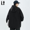 Izzueit Men's Ice Silk UPF50+ Sun Protection Hoodie