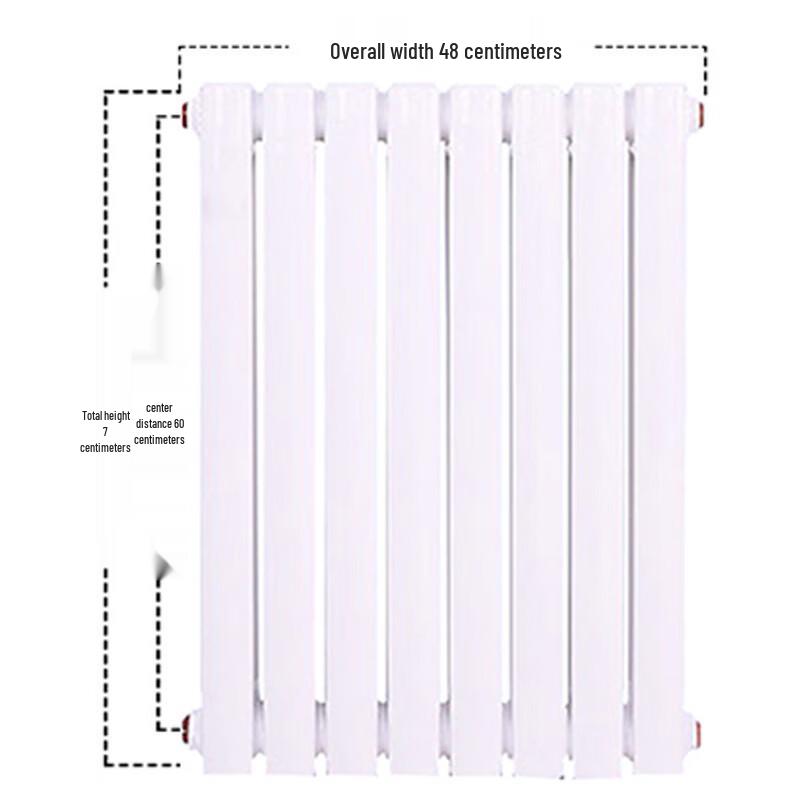 

Hurricane 5025 Wall-Mounted Steel Radiator