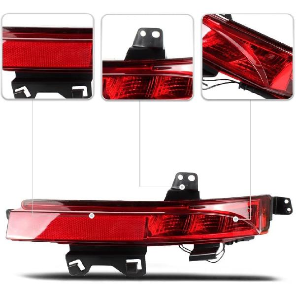 Right Passenger Side Rear Bumper Reflector Light Lamp Fit for 2015 2016 2017 2018 2019 2020 Land Rover Discovery Sport, Tail Brake Light Fog Lamp