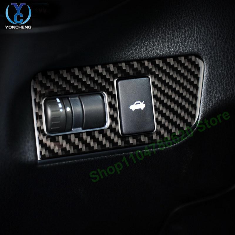 For Subaru BRZ Central Control Carbon Fiber Door Panel Steering Wheel Trim Interior Decor Accessories yu0