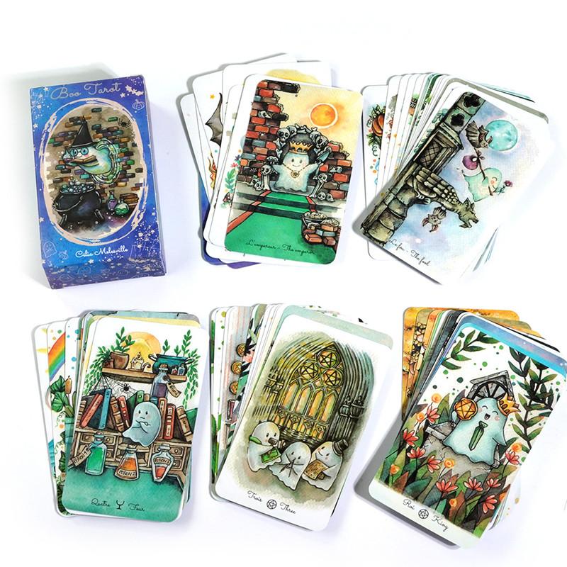 The Harmony Tarot Deck 78 Uniquely Design Tarot Cards Full English Version Oracles Deck for Girl Board Game