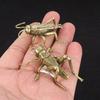 Cricket Cricket Statue Solid Brass Brass Cricket Insect Tea Pet   Desktop
