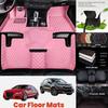 New Custom Car Floor Mats For Jaguar XF XF-Sportbrake Auto Coche Accessories Waterproof Leather Floor Liners