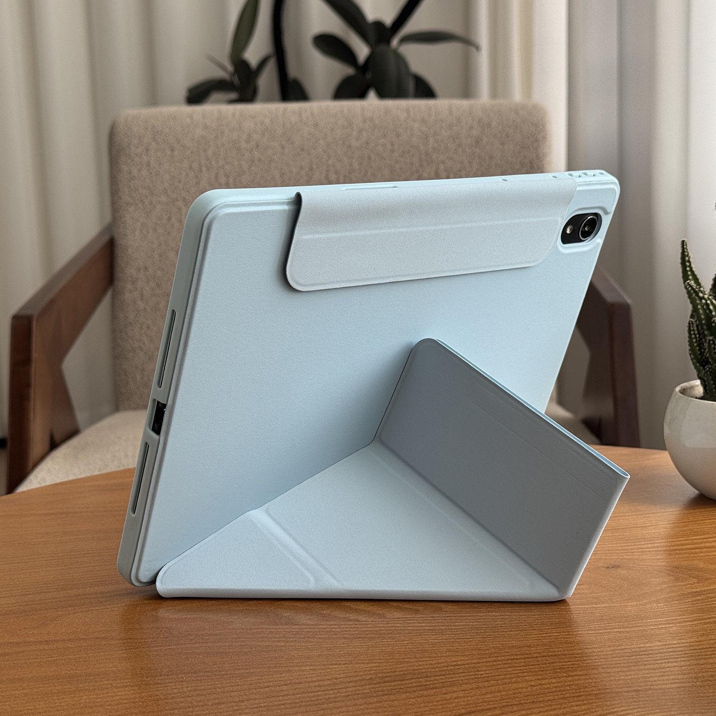 Защитный чехол для Huawei MatePad Air 12 - Противоизгиб, Мягкая резина, Отсек для стилуса, Складная оболочка Huawei MatePad Air 11.5 inch