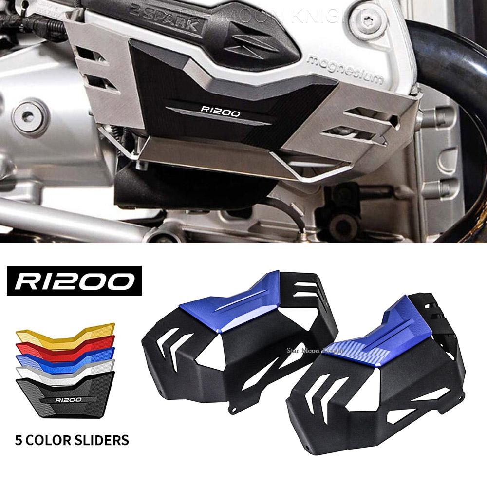 

R1200GS 2004-2009 мотоциклетная защита головки цилиндра для BMW R1200R R1200ST R1200GS Adventure Защита двигателя