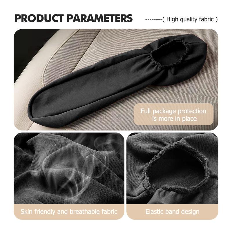 Car Armrests Cover Centre Console Front Seat Armrest Protector Accessories For Jeep Cherokee Wrangler JK Gladiator Compass AKQ1