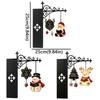Santa Claus Christmas Bookshelf Lamp Snowman Elk Reading Lamp LED Library Lantern  Christmas