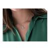 VIVIENNE WESTWOOD Narcissa Kristall Saturn Anhänger 925 Silber Halskette Damen Halskette 6302038B01P102P102
