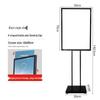Outdoor H-Frame Poster Display Stand