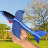 Dinosaur Airplane Launcher Toy Hand-Powered Glider with Soft Foam Aircraft Outdoor Flying Toy Fun Gift for Boys Girls