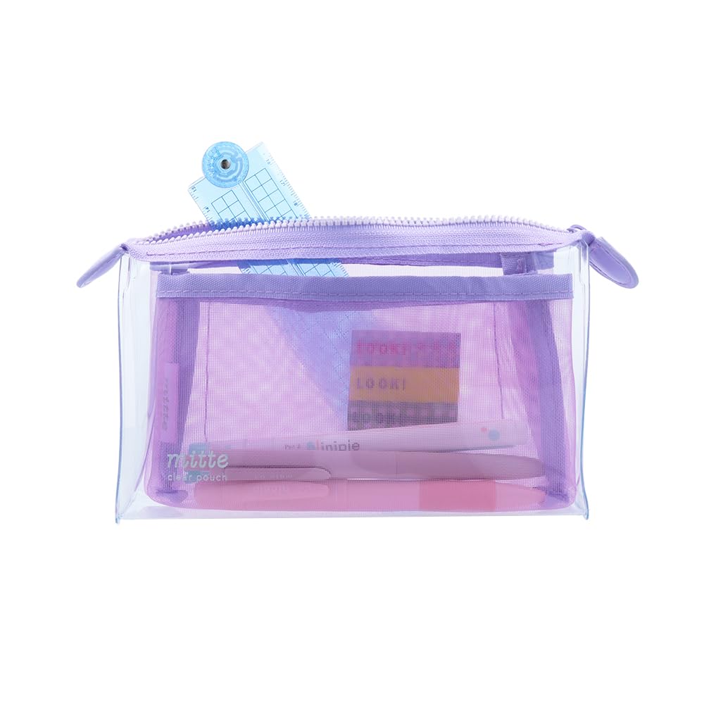 Sunstar Stationery Průhledné pouzdro Mitte Levandulové S2334844