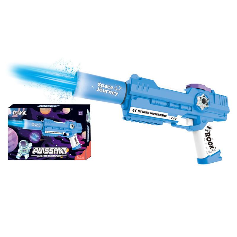 

Gun Electric Water Child Spray Large Capacity High Pressure Strong Festival Toy синий